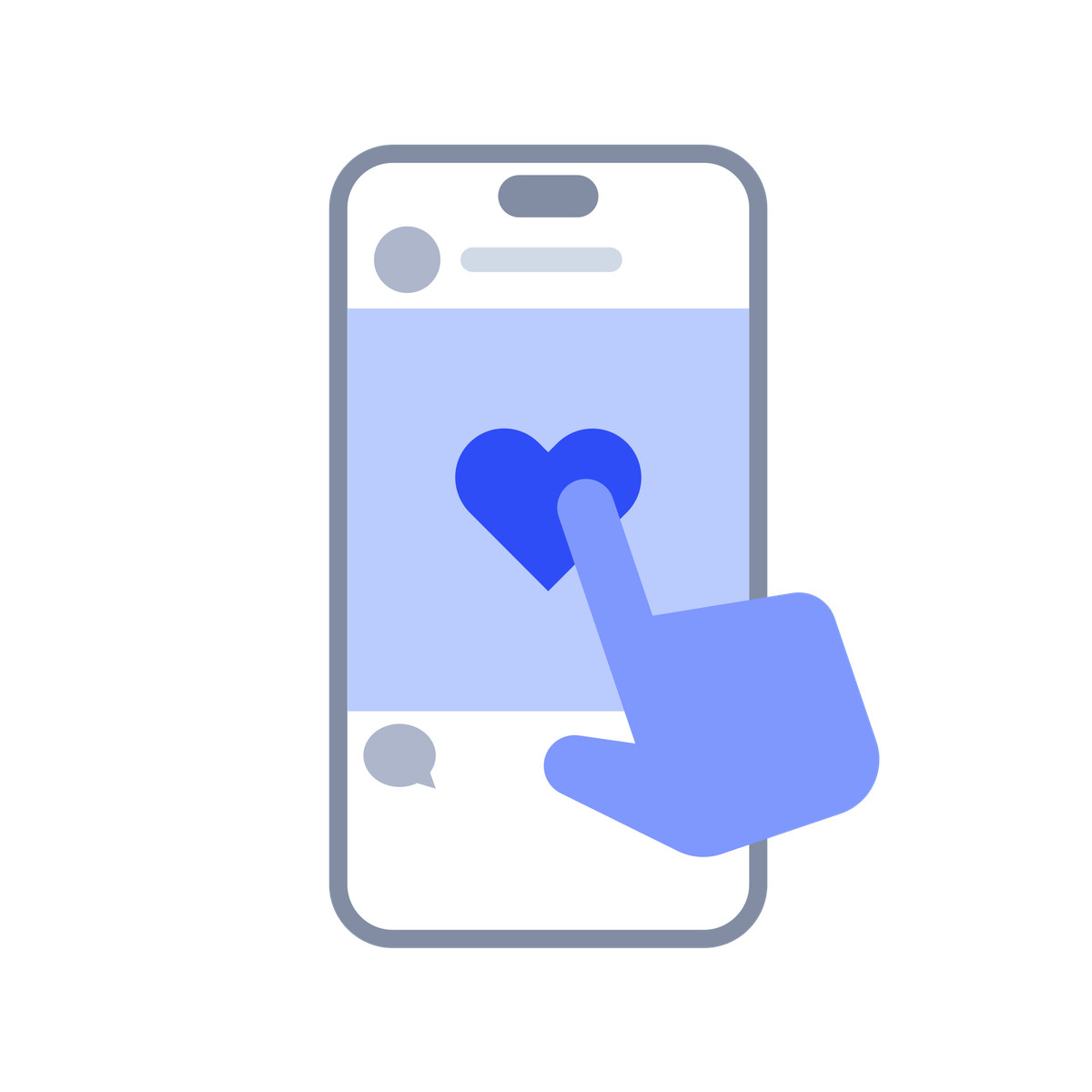Ilustração de User interaction with social media em no estilo System para baixar em PNG, SVG