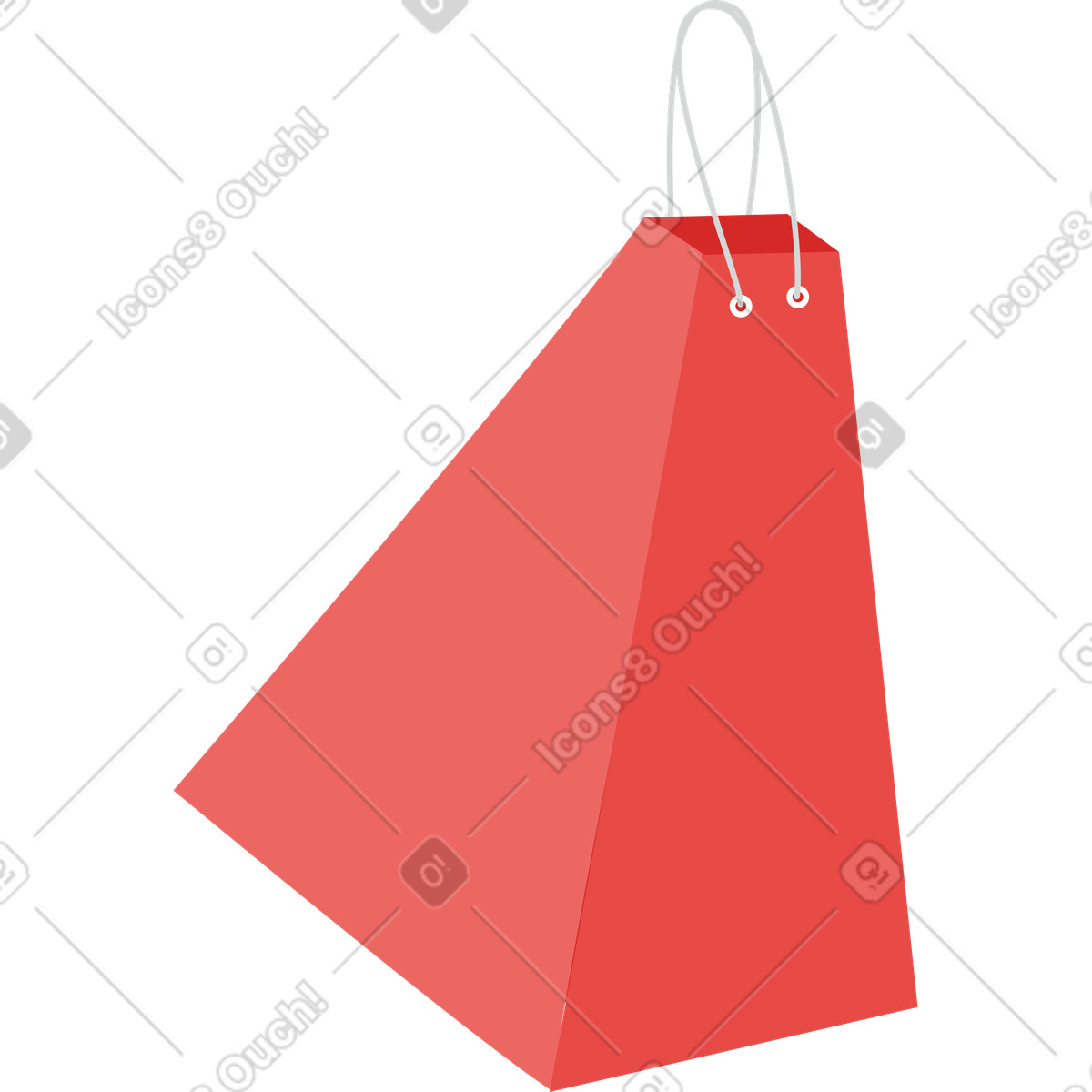 Sacchetto illustrazione in stile Clip scarica in PNG, SVG