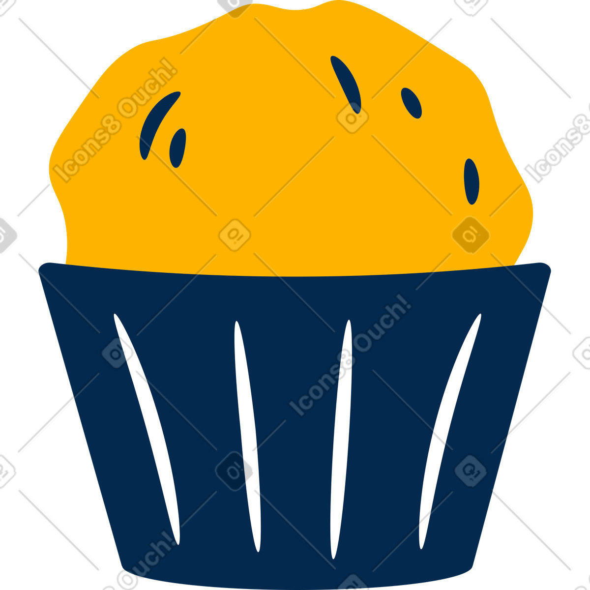 Illustration Gâteau dans le style Flame à télécharger aux formats PNG, SVG