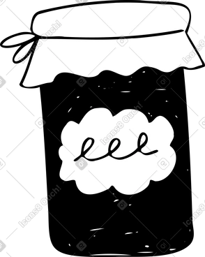 천으로 된 잼 병 PNG, SVG