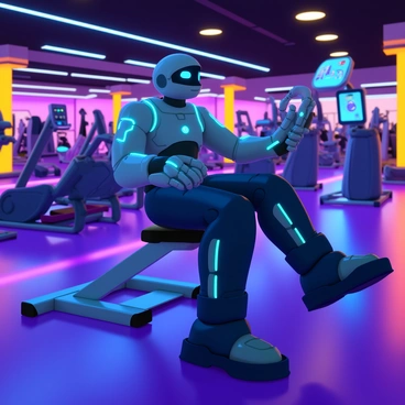 Seated machine