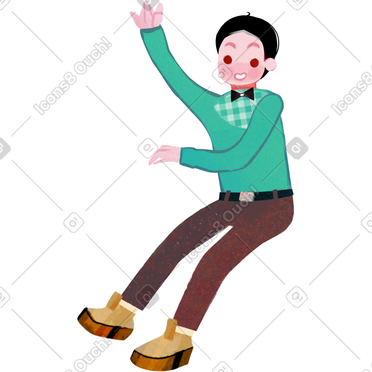 Illustration Garçon dans le style Fabulous à télécharger aux formats PNG, SVG
