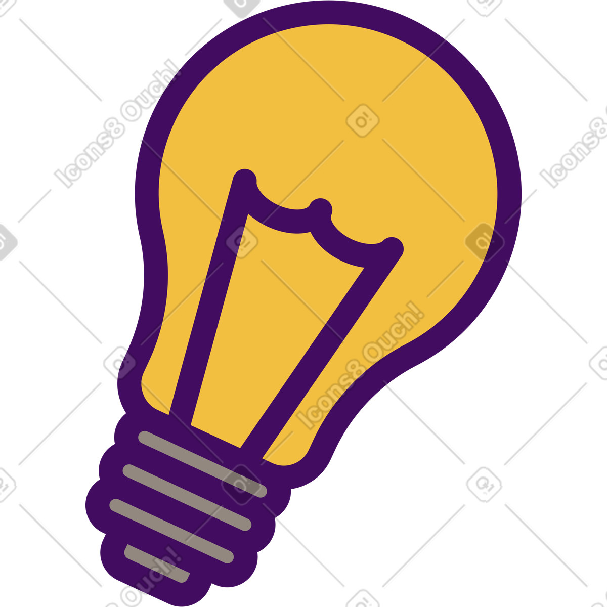 Illustration Lampe dans le style Simplistic à télécharger aux formats PNG, SVG