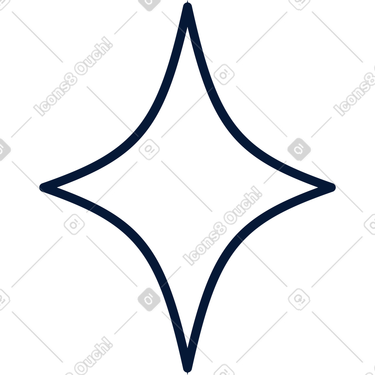 Star illustration in Neat style download in PNG, SVG
