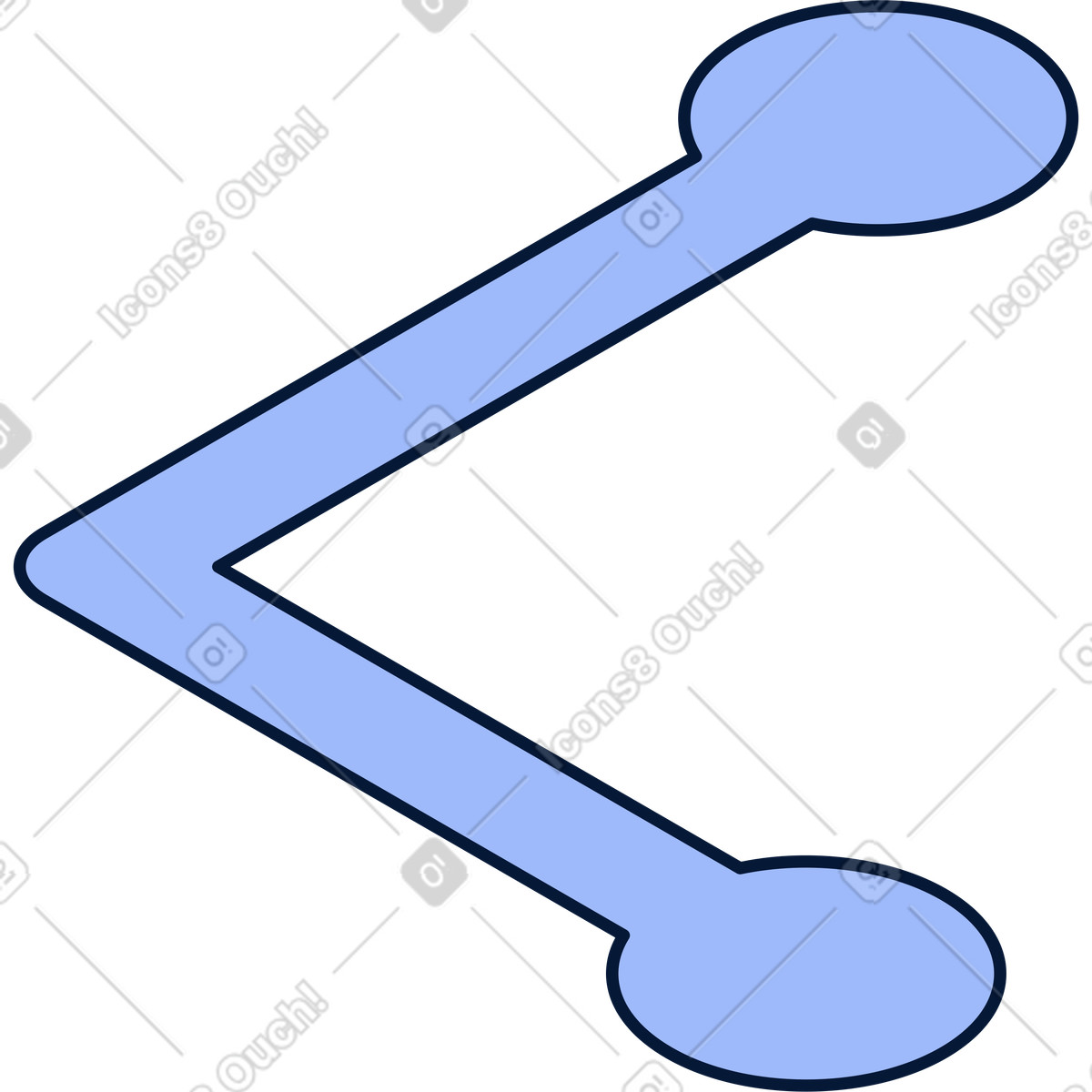 Isometric connection illustration in Neat style download in PNG, SVG