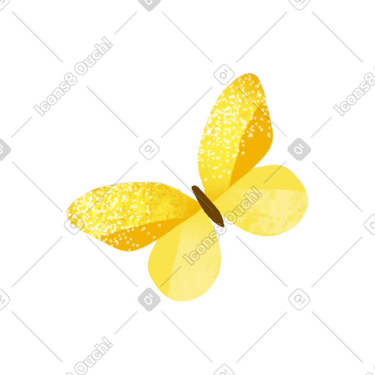 Butterfly illustration in Fabulous style download in PNG, SVG
