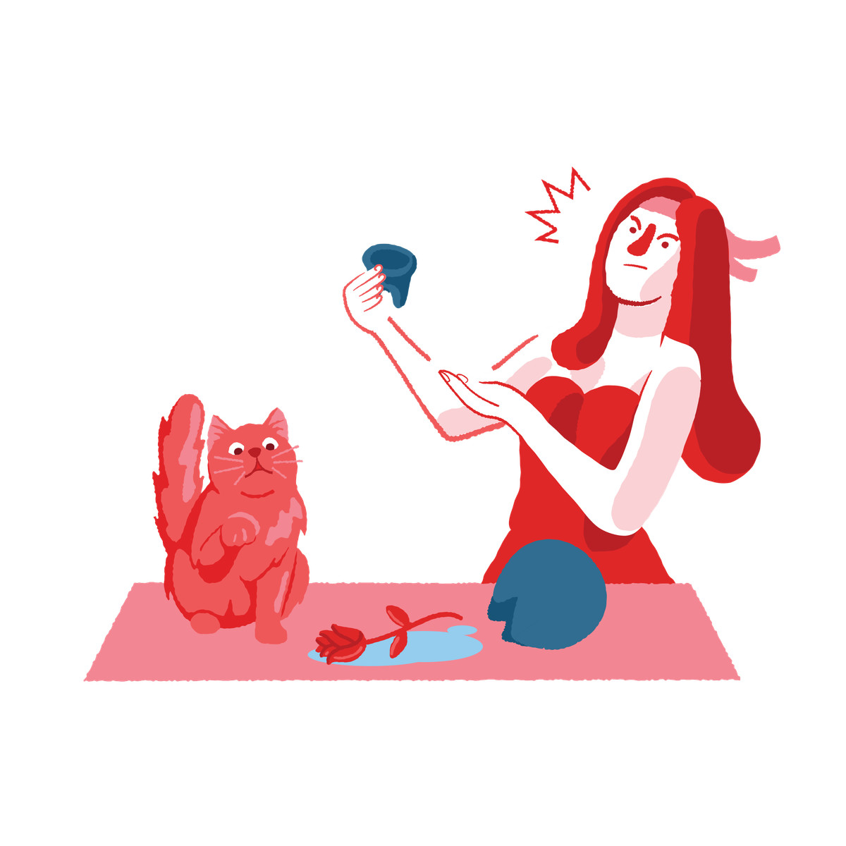 Ilustração de Who did it? em no estilo Cherry para baixar em PNG, SVG