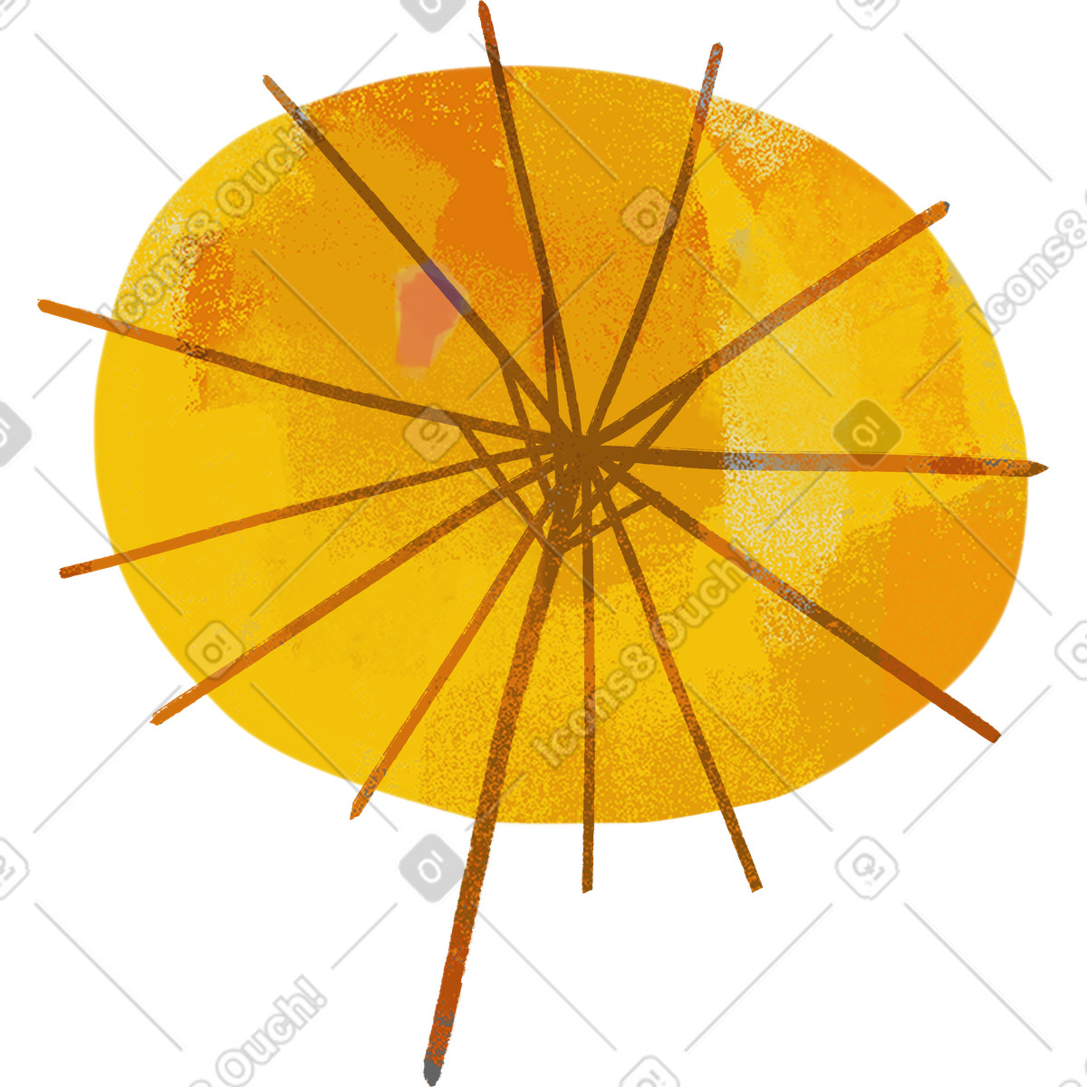 下载 Fabulous 风格的 中国伞 插画，支持 PNG、SVG 格式