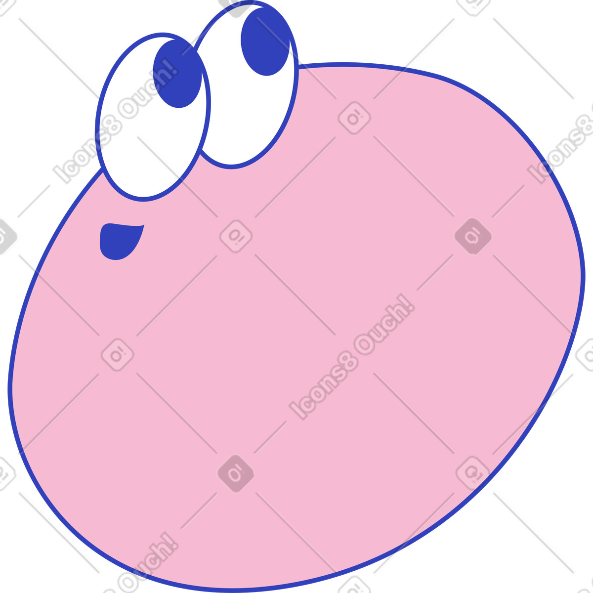 Dot illustration in Eyeful style download in PNG, SVG
