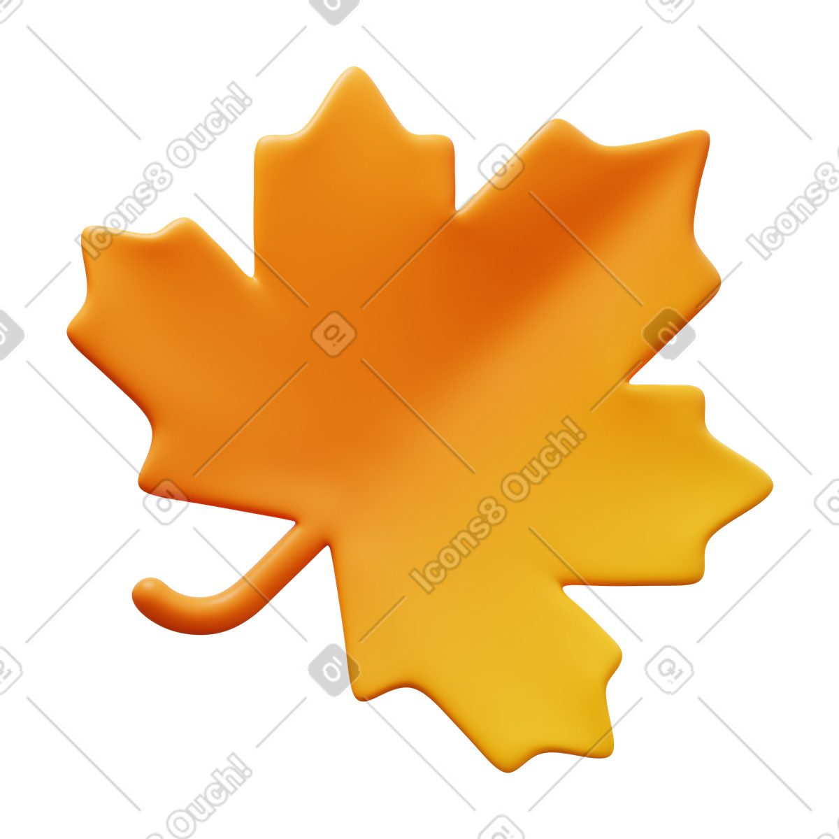 Ilustração de Autumn em no estilo 3D Fluency para baixar em PNG, SVG