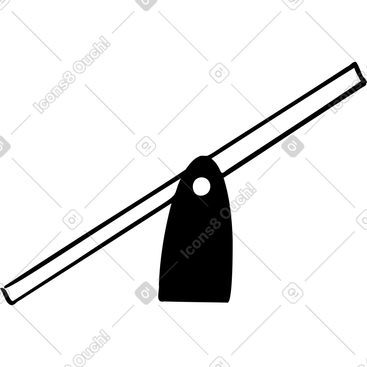 Illustration Balançoire dans le style Journal à télécharger aux formats PNG, SVG
