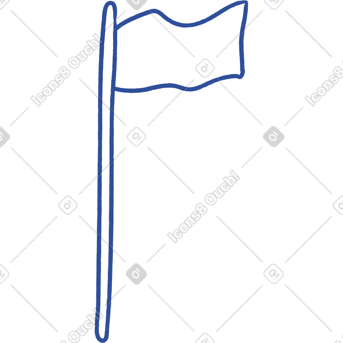 Flag illustration in Lime style download in PNG, SVG