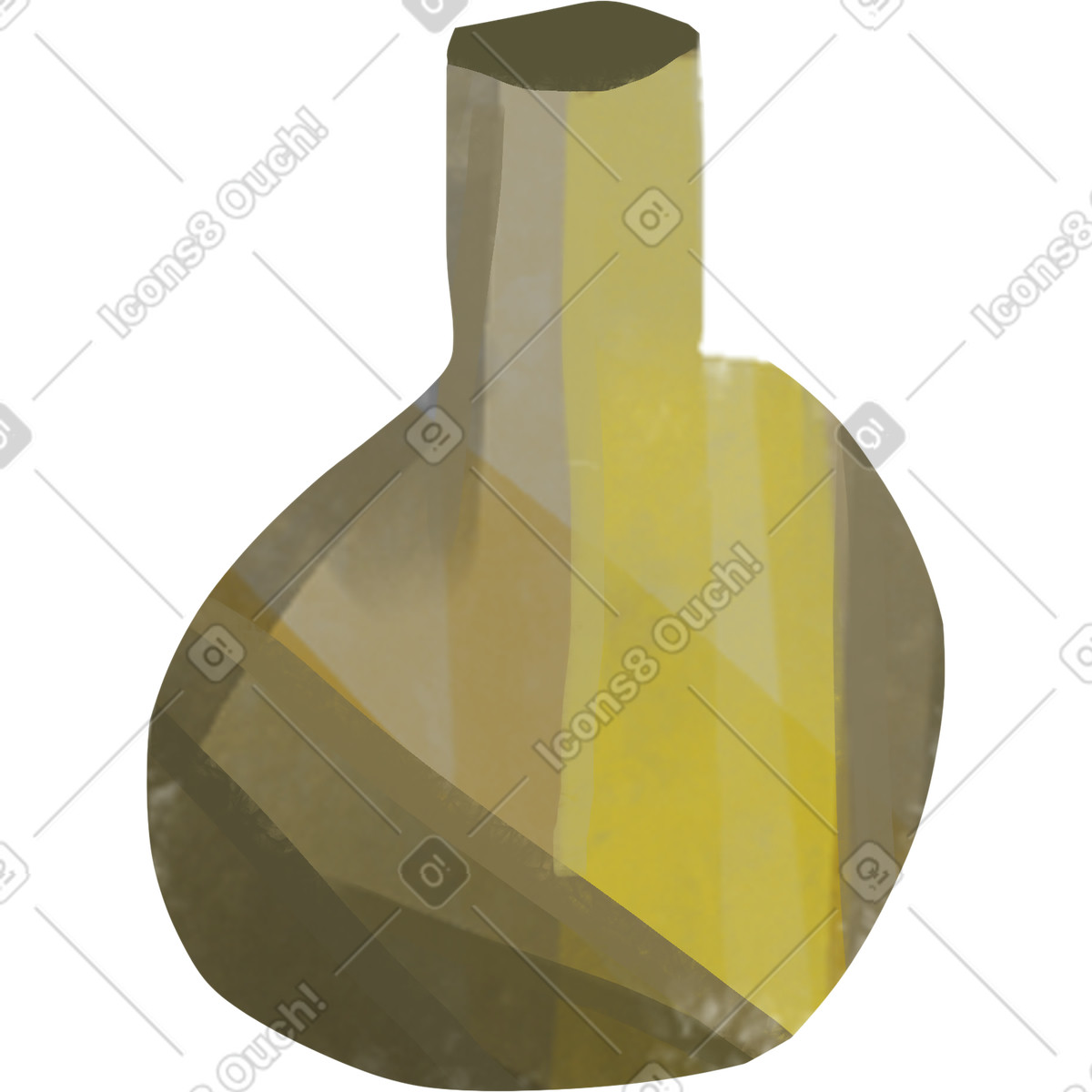 Atomic スタイルの Small vase のイラストをPNG、SVG形式でダウンロード
