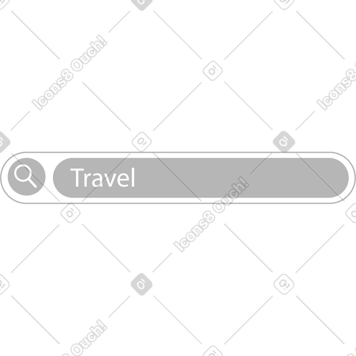 Jumble 스타일의 검색 창 일러스트레이션 PNG, SVG 다운로드