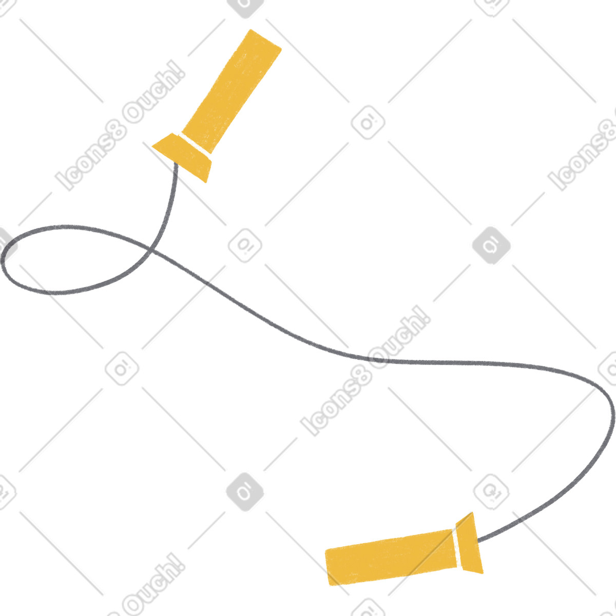 Illustration Jump rope dans le style Tutti à télécharger aux formats PNG, SVG