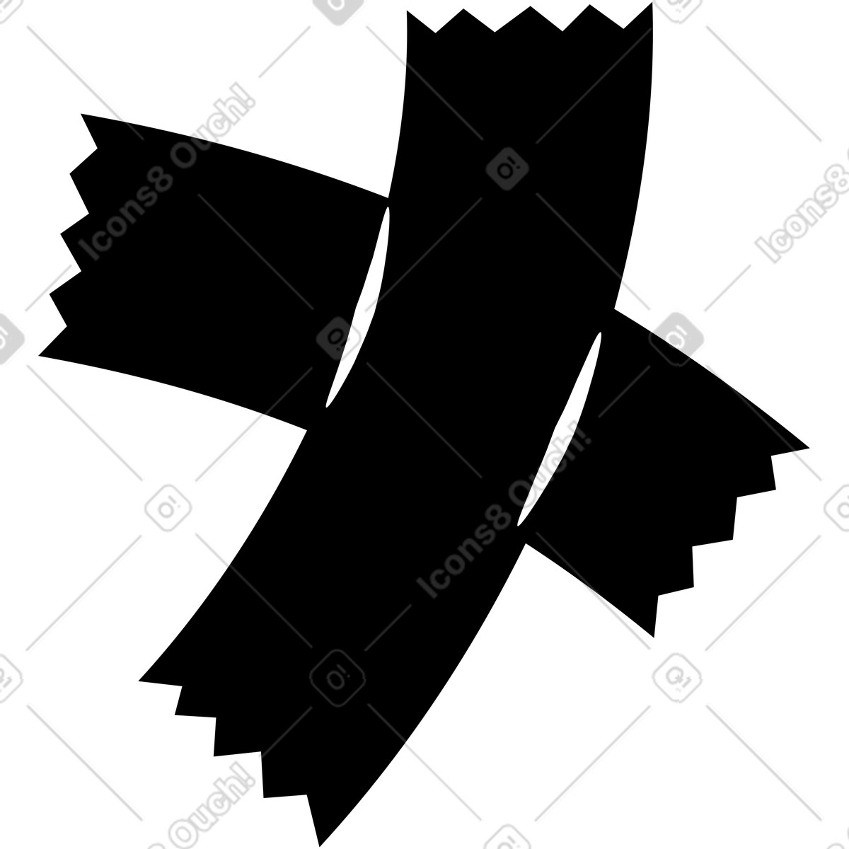 Ilustração de Fita adesiva em no estilo Looney para baixar em PNG, SVG