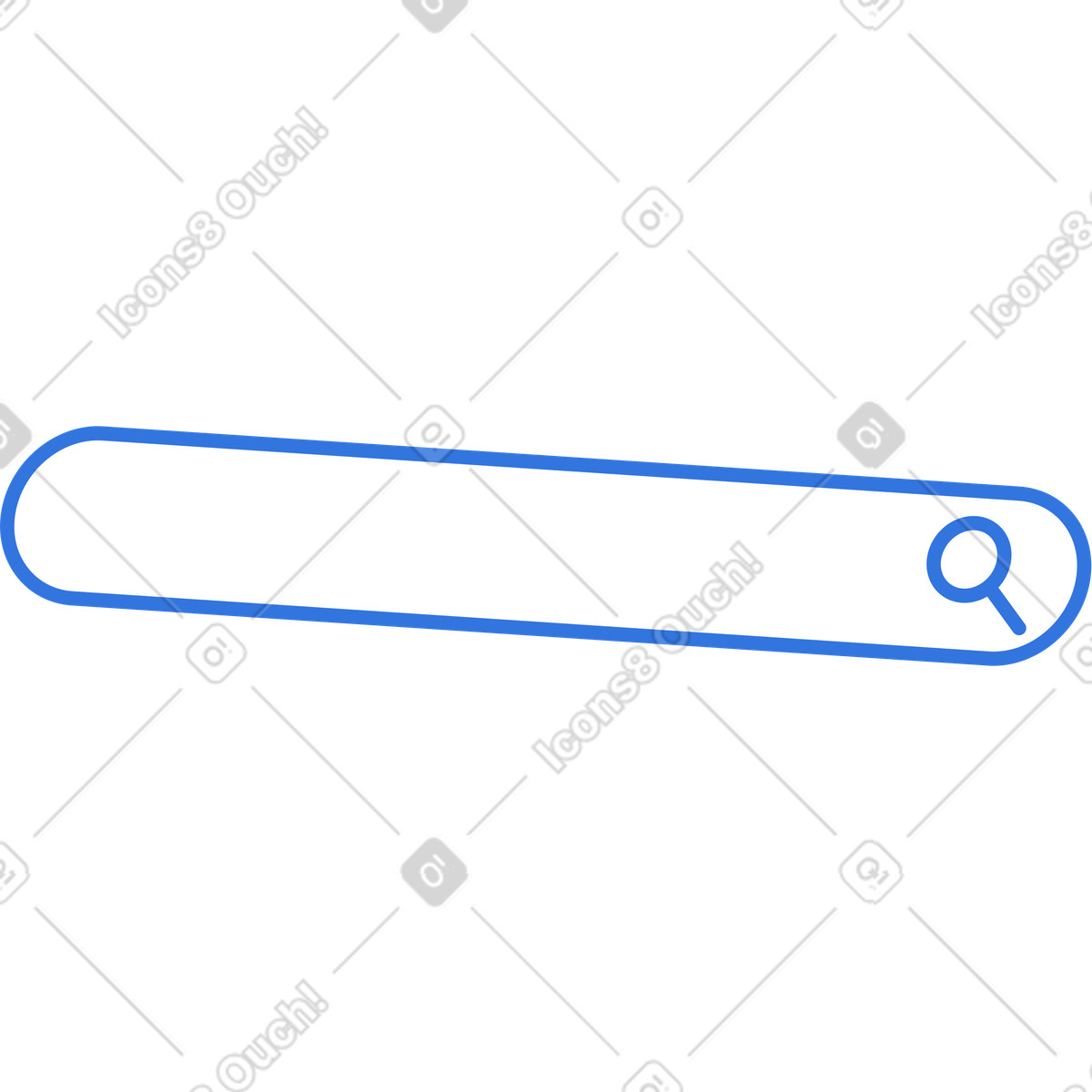 Search box illustration in PNG, SVG