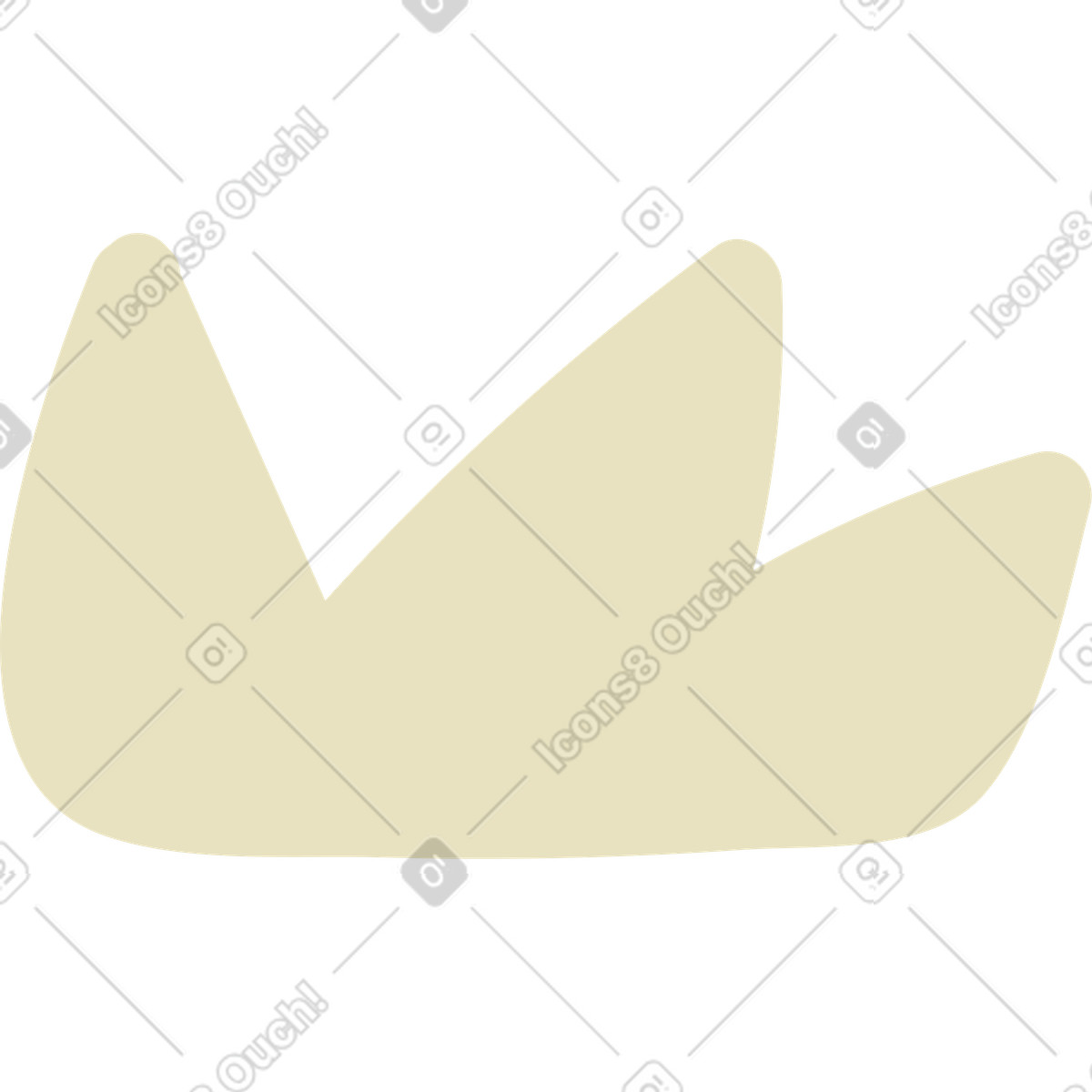 Ilustración Arbusto en estilo Arabica a descargar en PNG y SVG