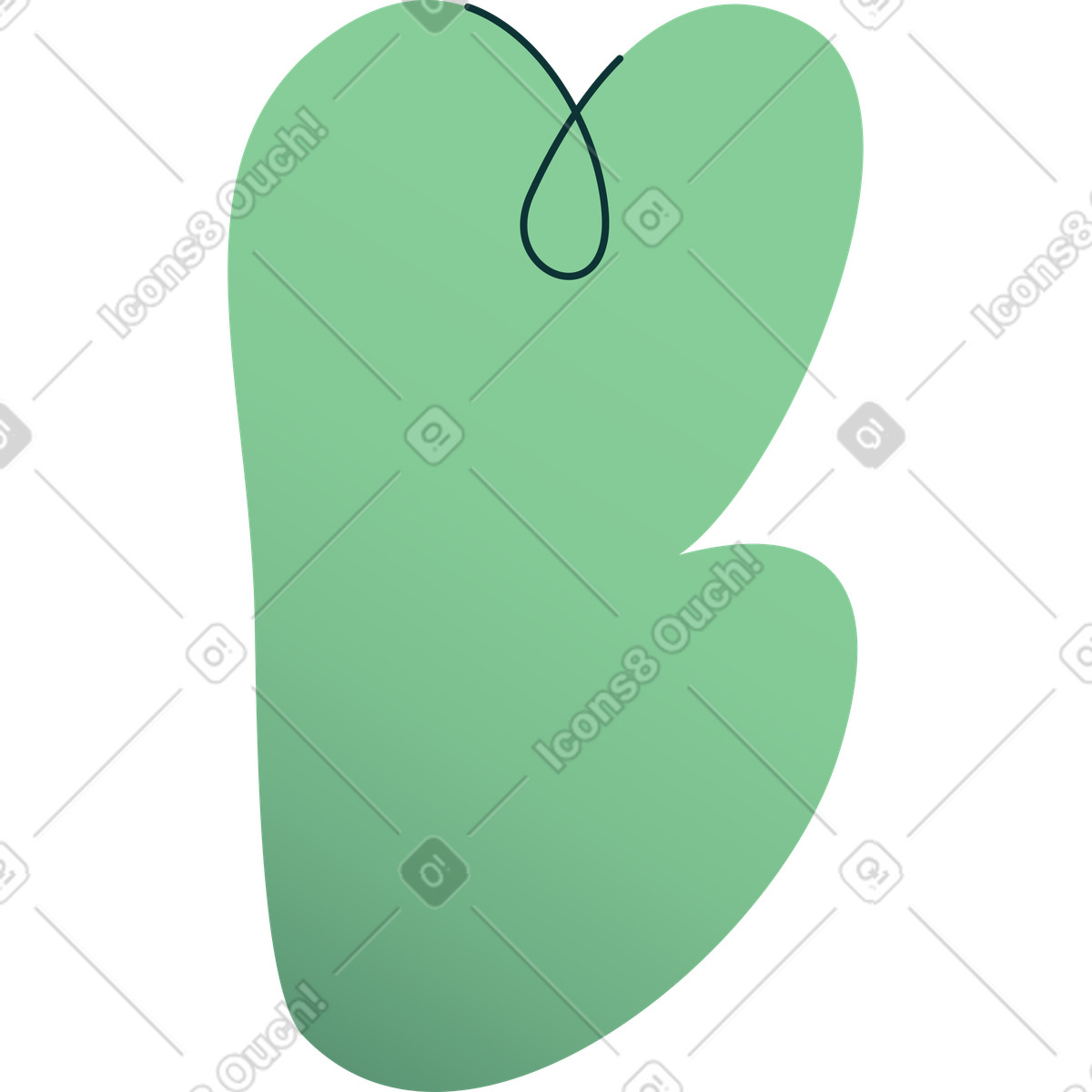 Иллюстрация Листья в стиле Florid — скачать в форматах PNG, SVG