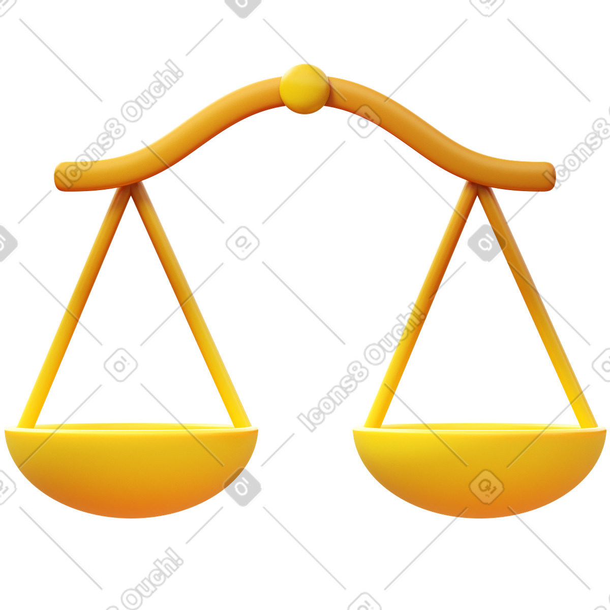 Illustration Scales dans le style 3D Fluency à télécharger aux formats PNG, SVG