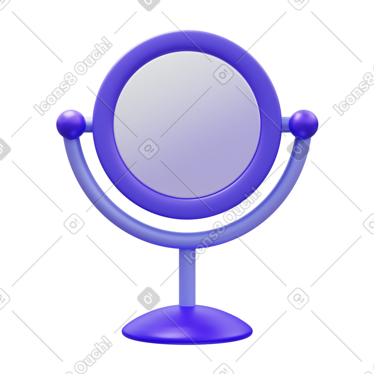 Mirror illustrazione in stile 3D Fluency scarica in PNG, SVG