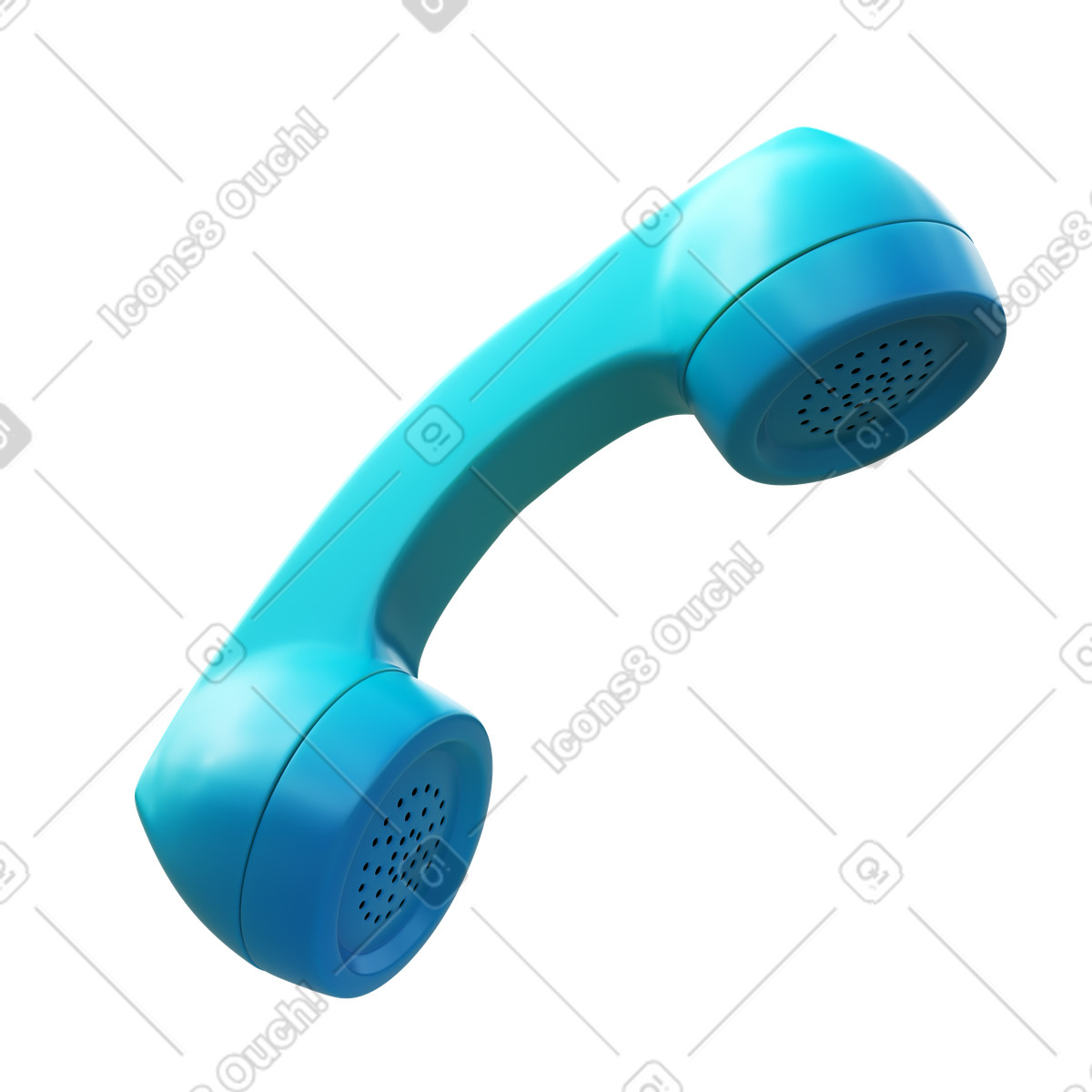 3D Fluency スタイルの Call のイラストをPNG、SVG形式でダウンロード