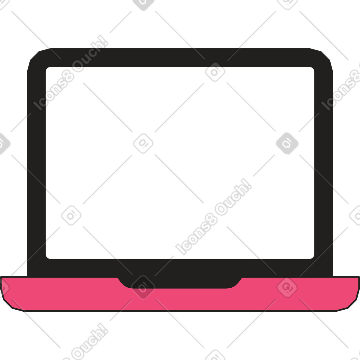 Notizbuch öffnen-Illustration im Dazzle Line-Stil als Download in PNG, SVG