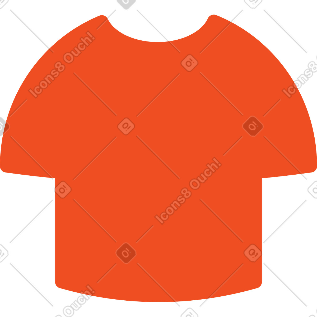 T-shirt-Illustration im Flame-Stil als Download in PNG, SVG