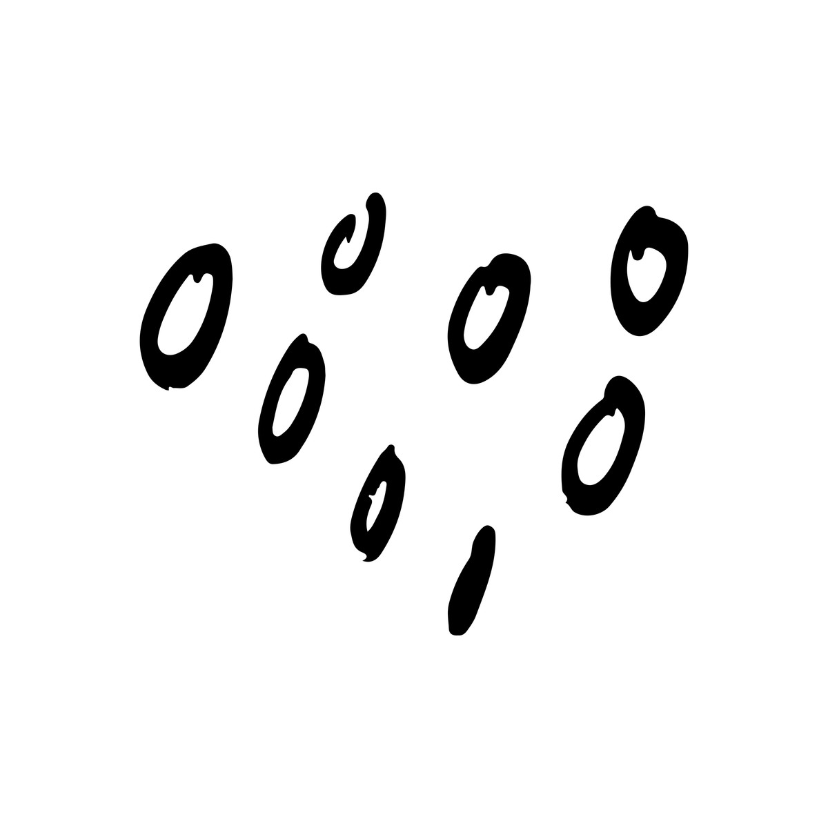 Scribbles illustration in PNG, SVG