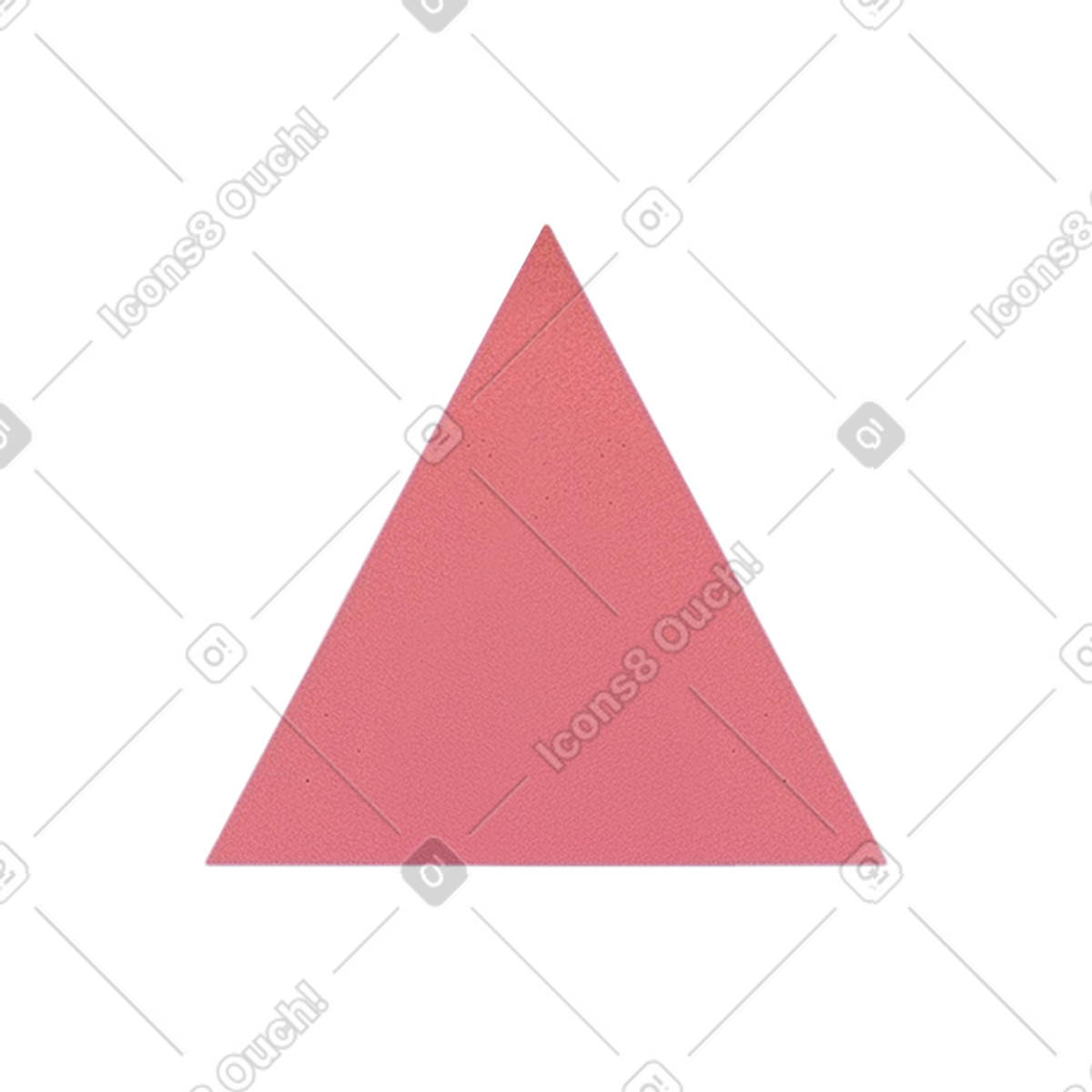 Ilustração de Figura triangular em no estilo Grainy para baixar em PNG, SVG