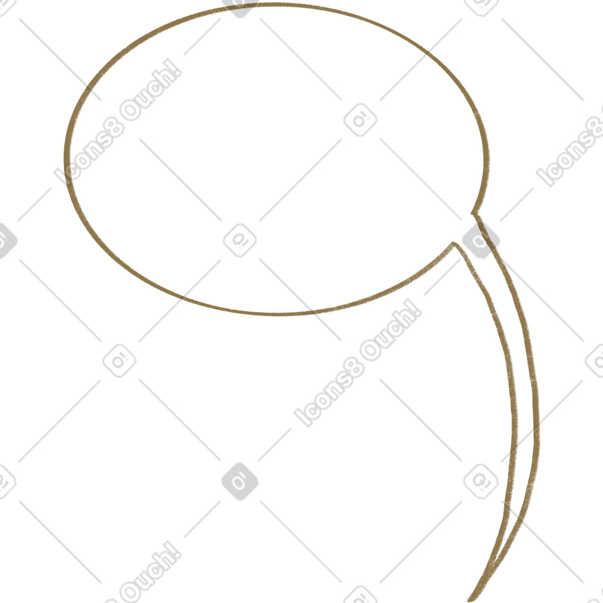 下载 Lumiere 风格的 Big speech bubble 插画，支持 PNG、SVG 格式