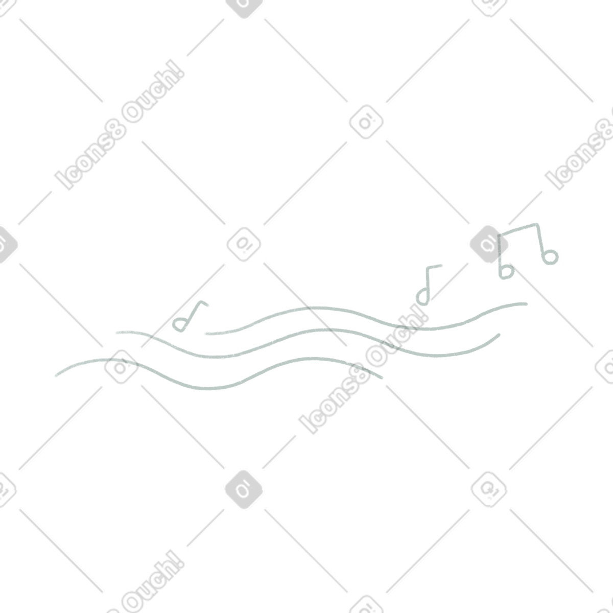Goose スタイルの Note のイラストをPNG、SVG形式でダウンロード
