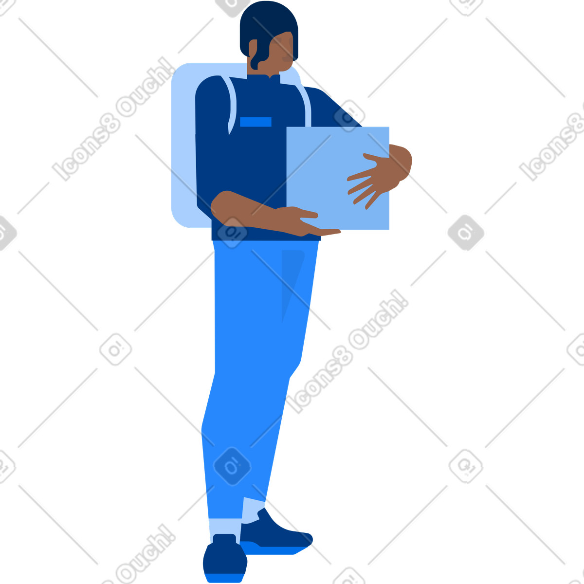 Ilustração de Correio em no estilo Urban para baixar em PNG, SVG