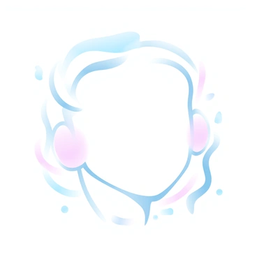 A hand-drawn sketch of a face composed of a few pencil strokes. The lines are soft and flowing, creating a minimalistic representation. The sketch features outlines suggesting the shape of the head and hair flowing around it, with gentle curves that evoke an impression of depth and form. A subtle shading technique is applied to enhance the features without defining them explicitly. The background is left blank to emphasize the sketch itself.