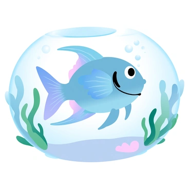 An angelfish with vibrant, multicolored fins is swimming gracefully in a calm ocean lagoon. The water is crystal clear, allowing the sunlight to penetrate and create shimmering patterns on the sandy bottom. The surface of the lagoon is smooth, reflecting the angelfish's luminous colors and intricate patterns, creating a mirror-like effect. Surrounding the lagoon are lush green plants and corals, adding depth and layers to the underwater scene. Small bubbles can be seen rising from the fish as it moves, enhancing the tranquil atmosphere of this serene aquatic environment.
