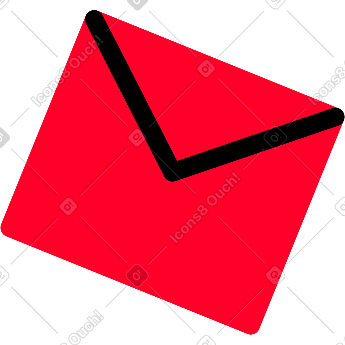 Brief-Illustration im Transistor-Stil als Download in PNG, SVG