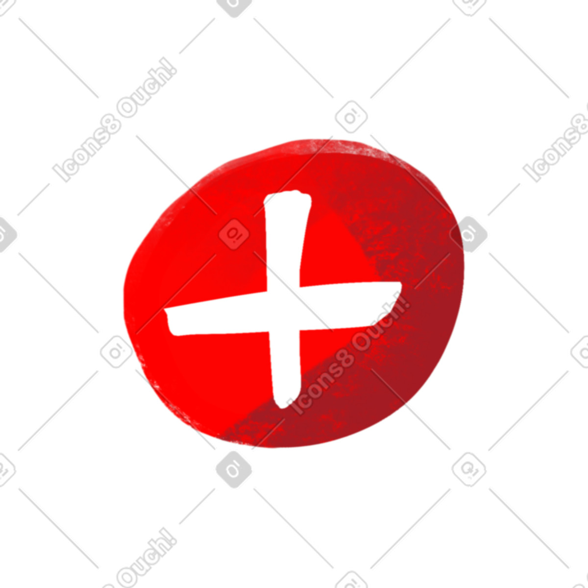 Fabulous スタイルの 赤十字 のイラストをPNG、SVG形式でダウンロード
