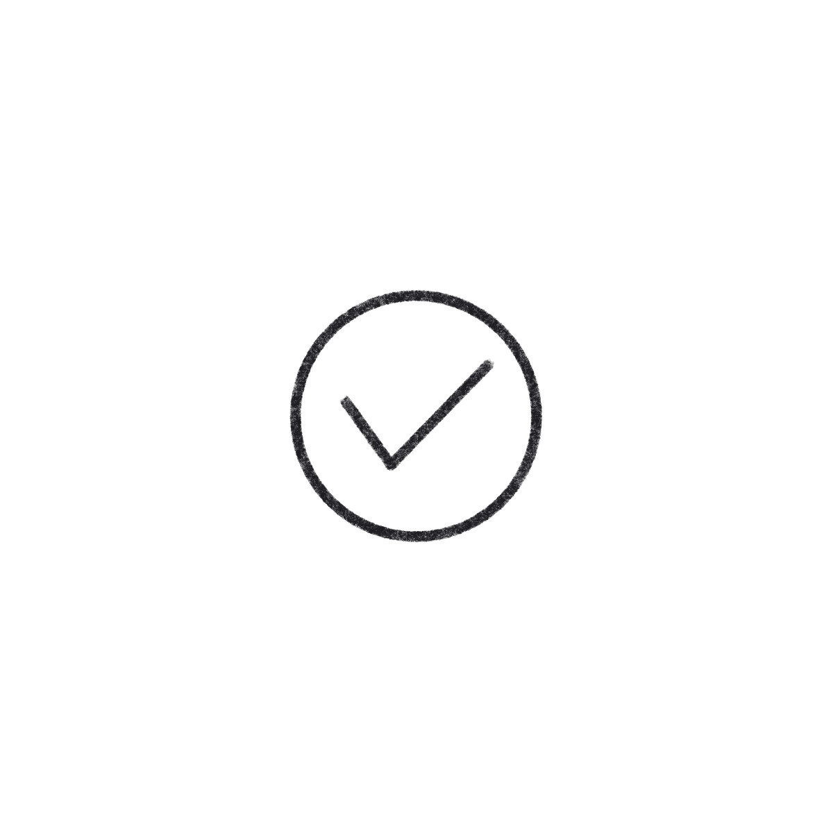Иллюстрация Check mark в стиле Bonbon Line — скачать в форматах PNG, SVG