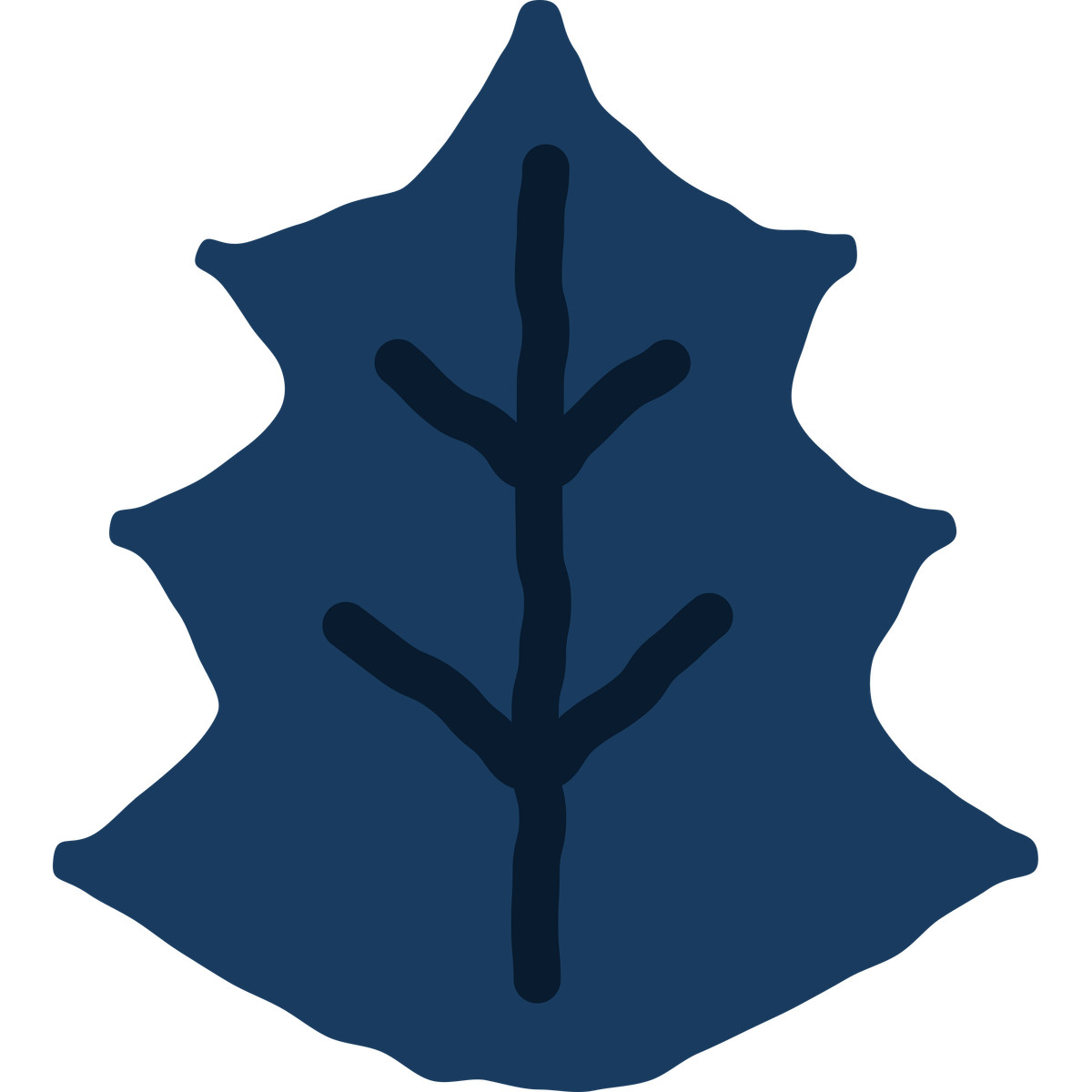 Holly leaf illustrazione in stile Cherry scarica in PNG, SVG
