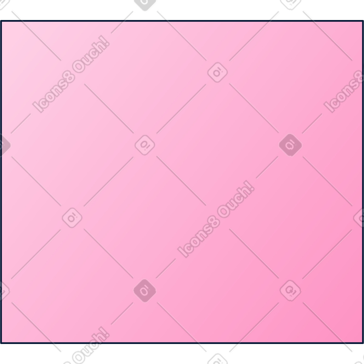 Gradient rectangle illustration in PNG, SVG