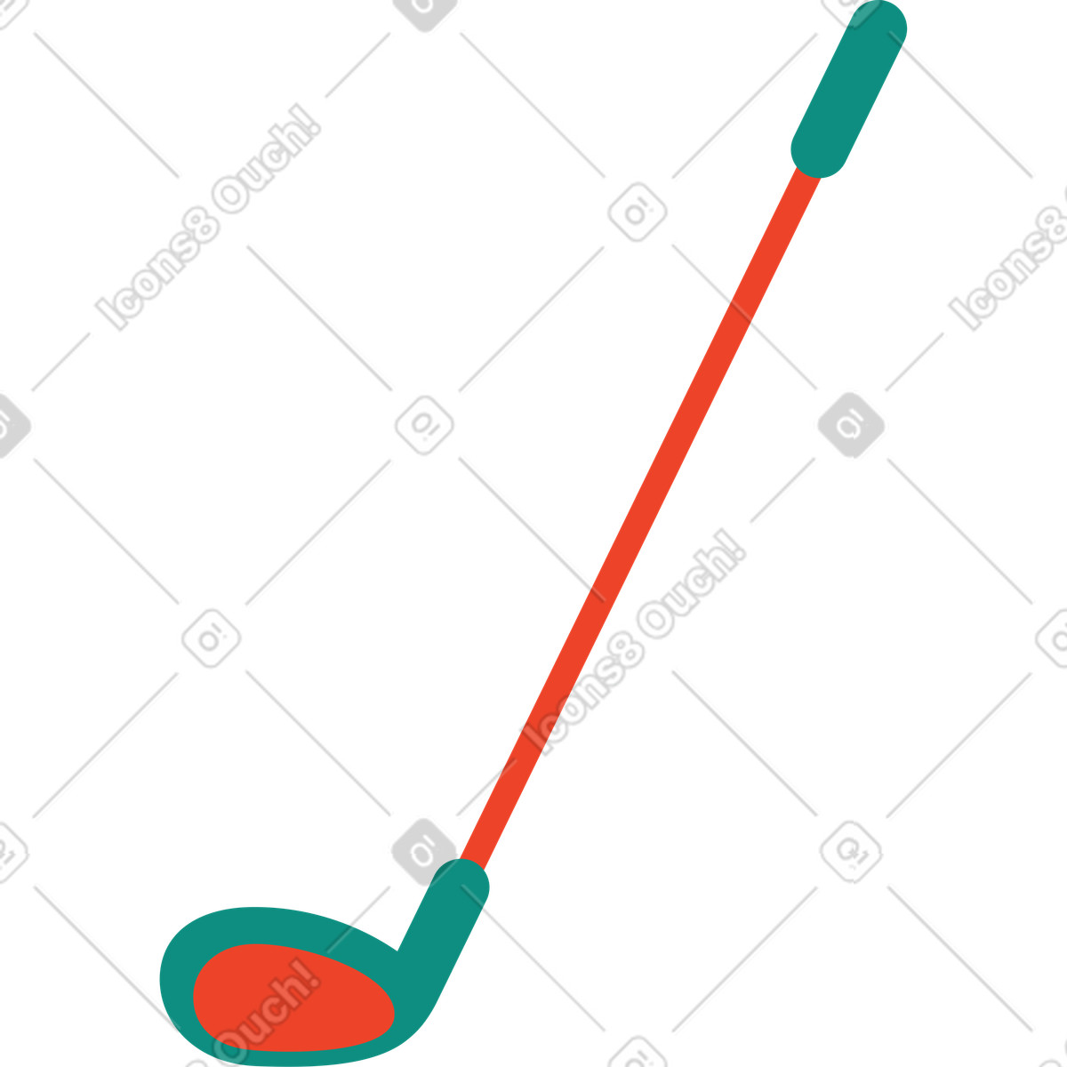 Illustration Crosse de hockey dans le style Polar à télécharger aux formats PNG, SVG