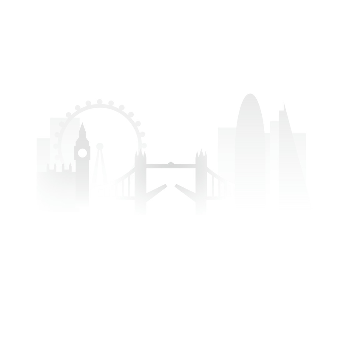 London illustration in Fogg style download in PNG, SVG
