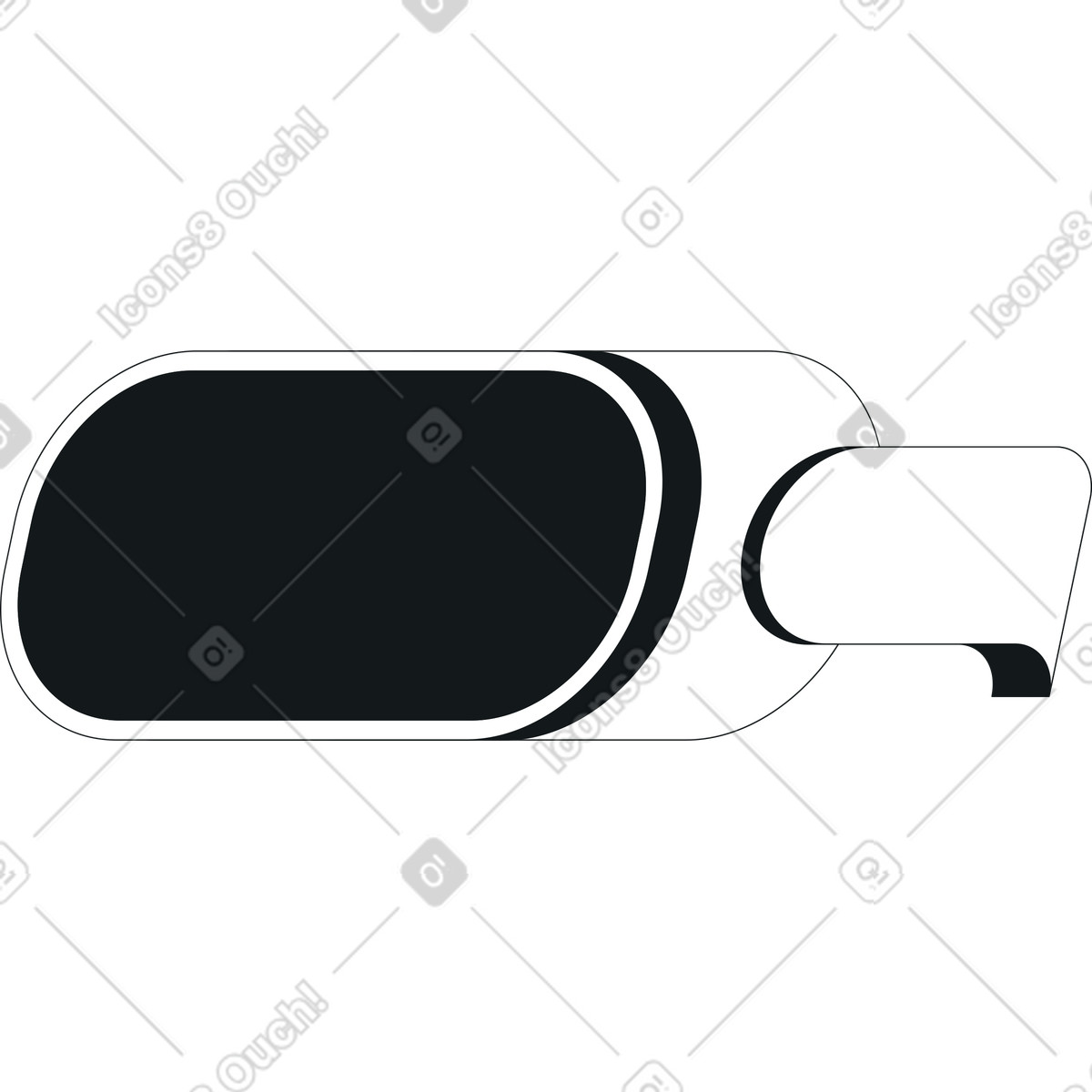 Midnight スタイルの Vrヘッドセット のイラストをPNG、SVG形式でダウンロード