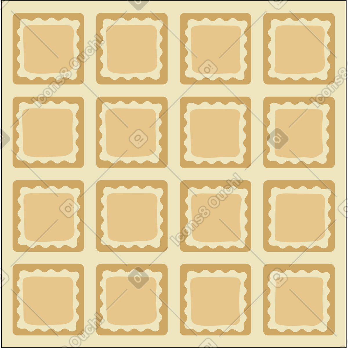 Süßigkeiten box-Illustration im Kindy-Stil als Download in PNG, SVG