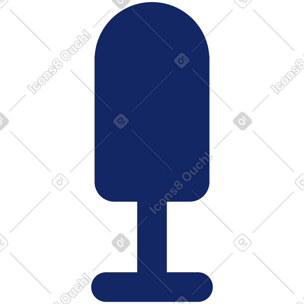 Ilustração de Microfone em no estilo Cyborg para baixar em PNG, SVG