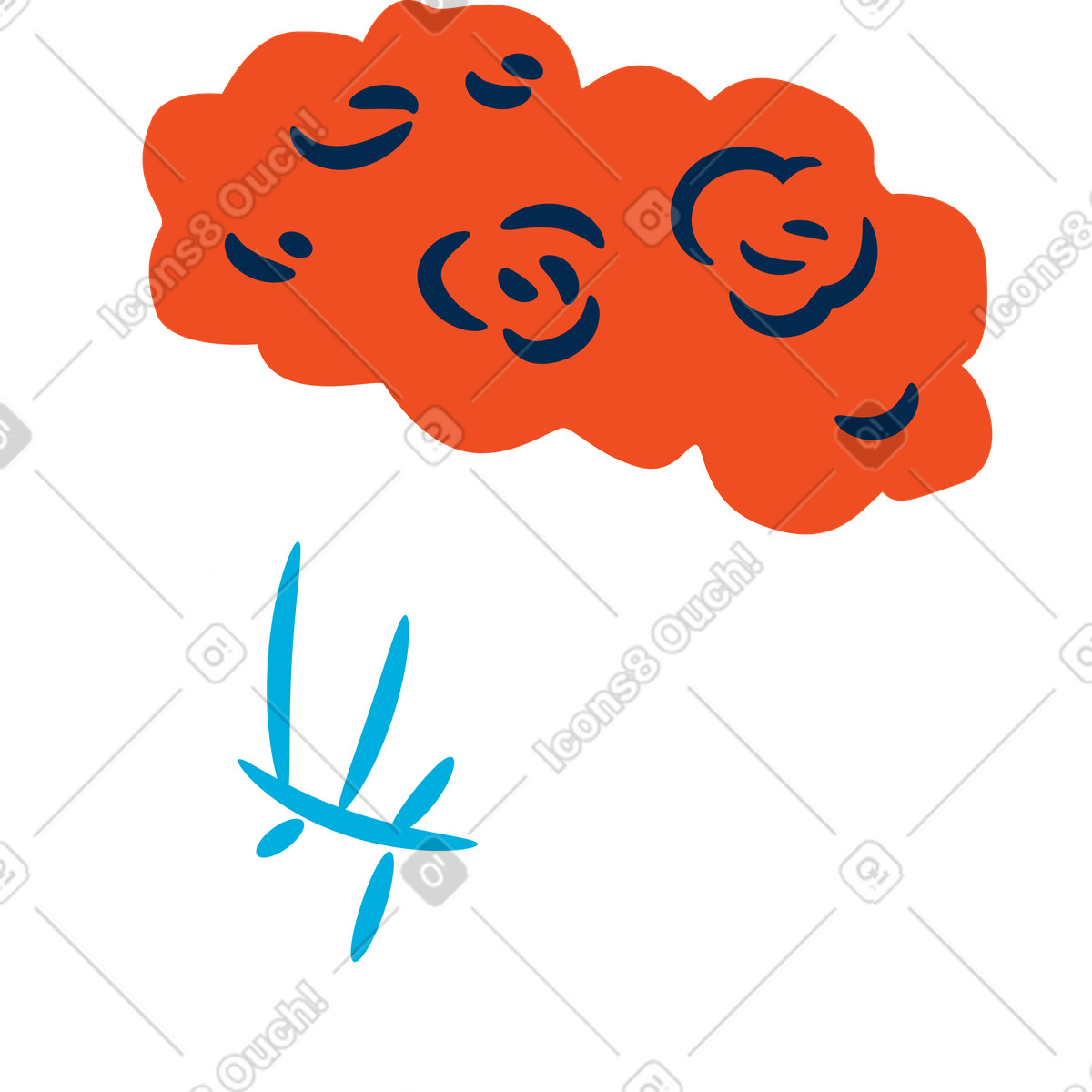 Illustration Bouquet dans le style Flame à télécharger aux formats PNG, SVG