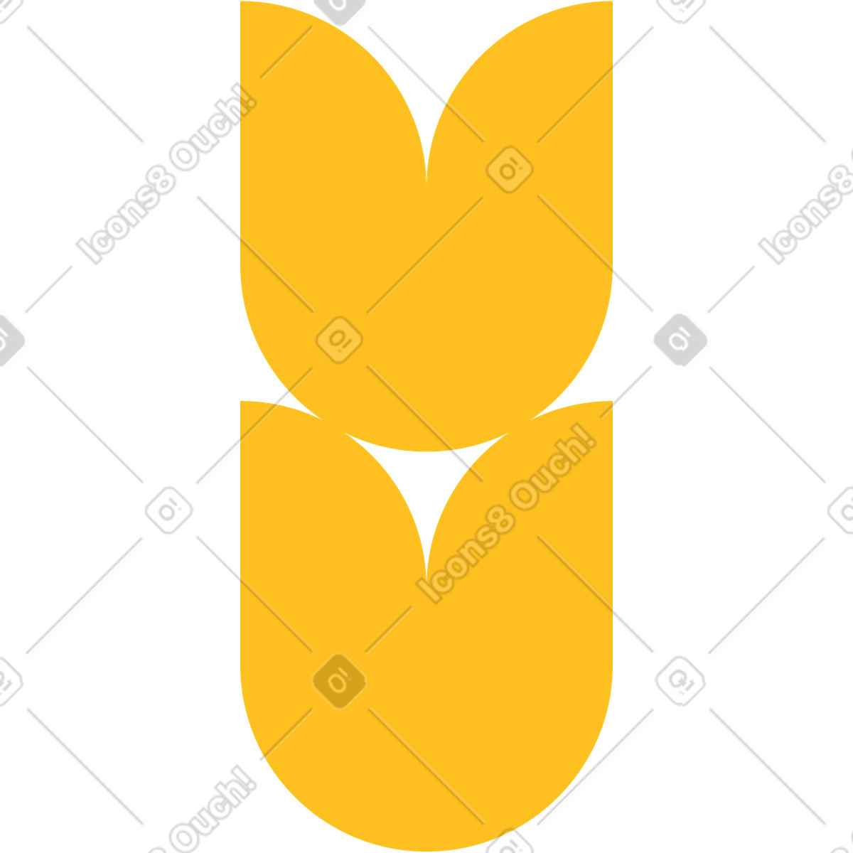 Illustration Plante abstraite dans le style Bright à télécharger aux formats PNG, SVG