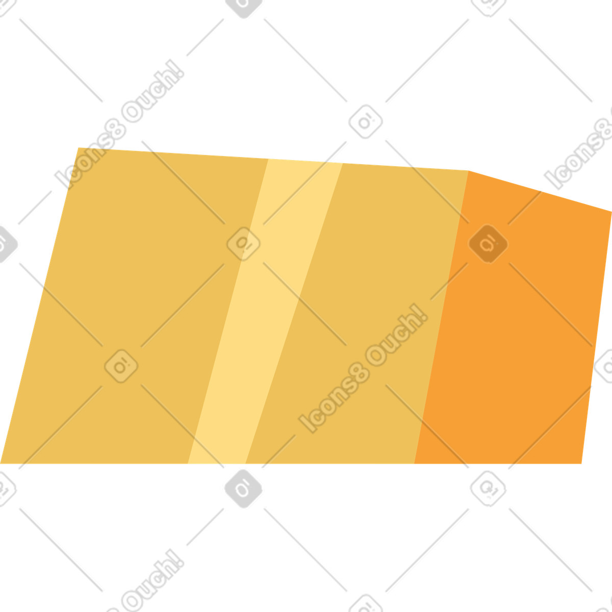 Scatola di cartone illustrazione in stile Dizzy scarica in PNG, SVG