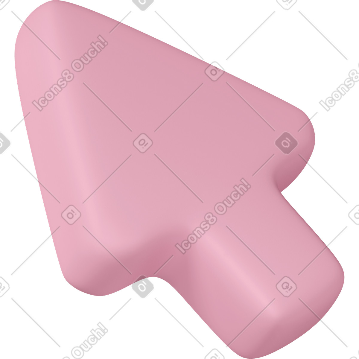 Ilustração de Cursor em no estilo 3D Casual life para baixar em PNG, SVG