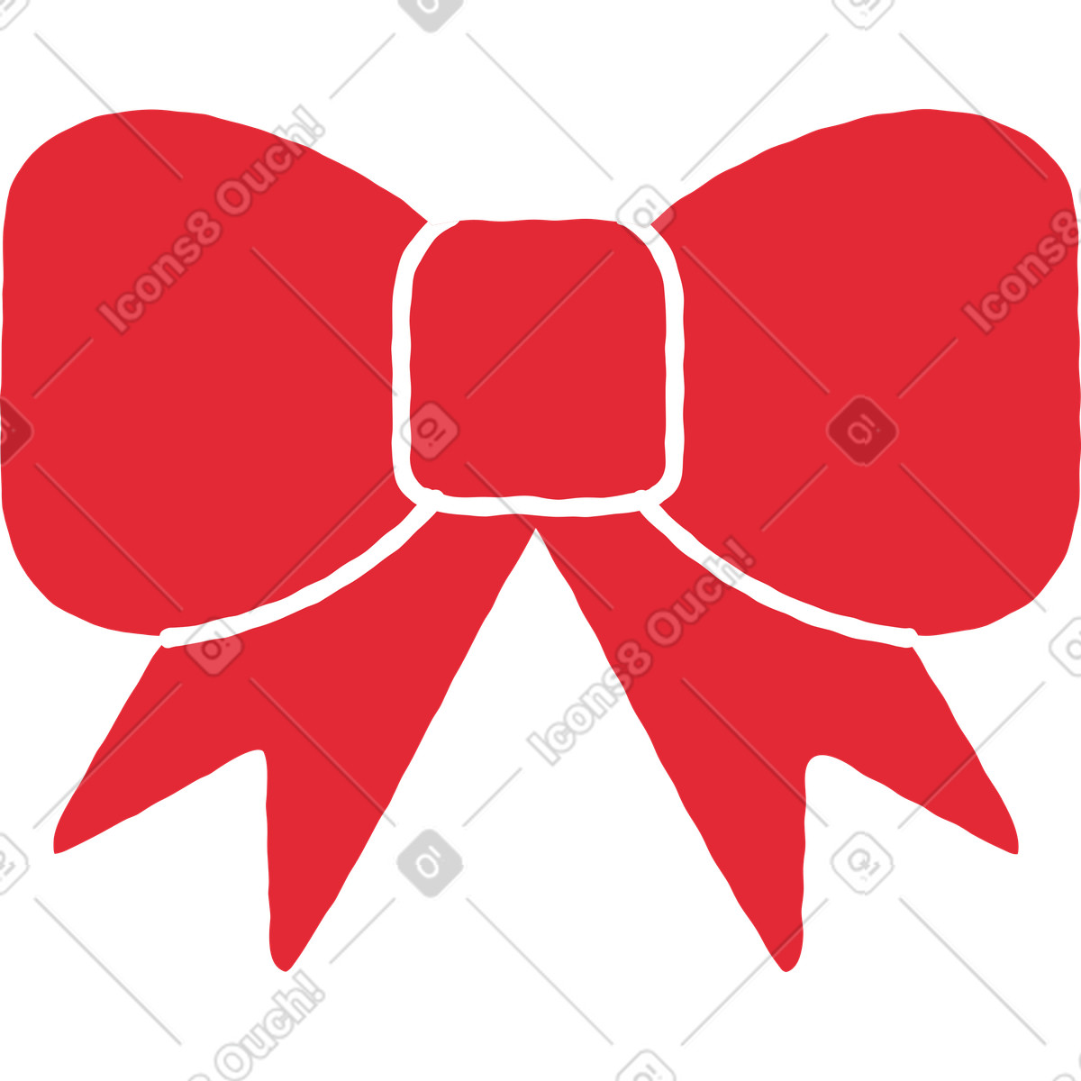 Ilustración Cinta en estilo Stripy a descargar en PNG y SVG